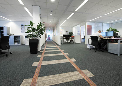 Conseils choisir Office moquette personnalisee bureaux