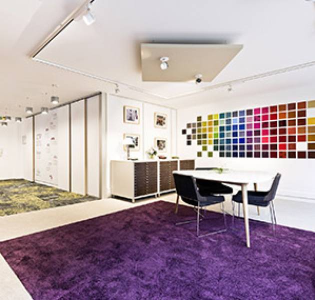 Notizie Showroom Parigi parete di colori