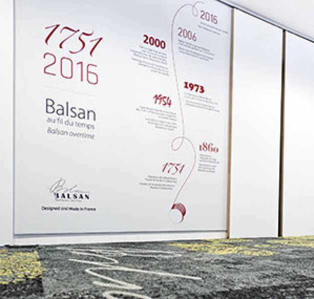 Notizie Showroom Parigi Timeline Balsan