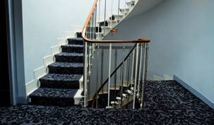 Conseils je pose hotel moquette escaliers
