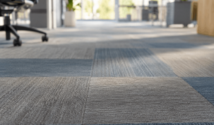 calepinage dalle moquette choisir sens