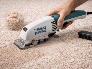 Tondeuse à tufting, vraiment efficace pour votre entretien moquette ?