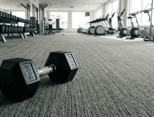 Pourquoi équiper salle de sport moquette
