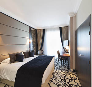 Inspiration Grande Reference hotel dalles bolero personnalisation le chambre fleurs marron